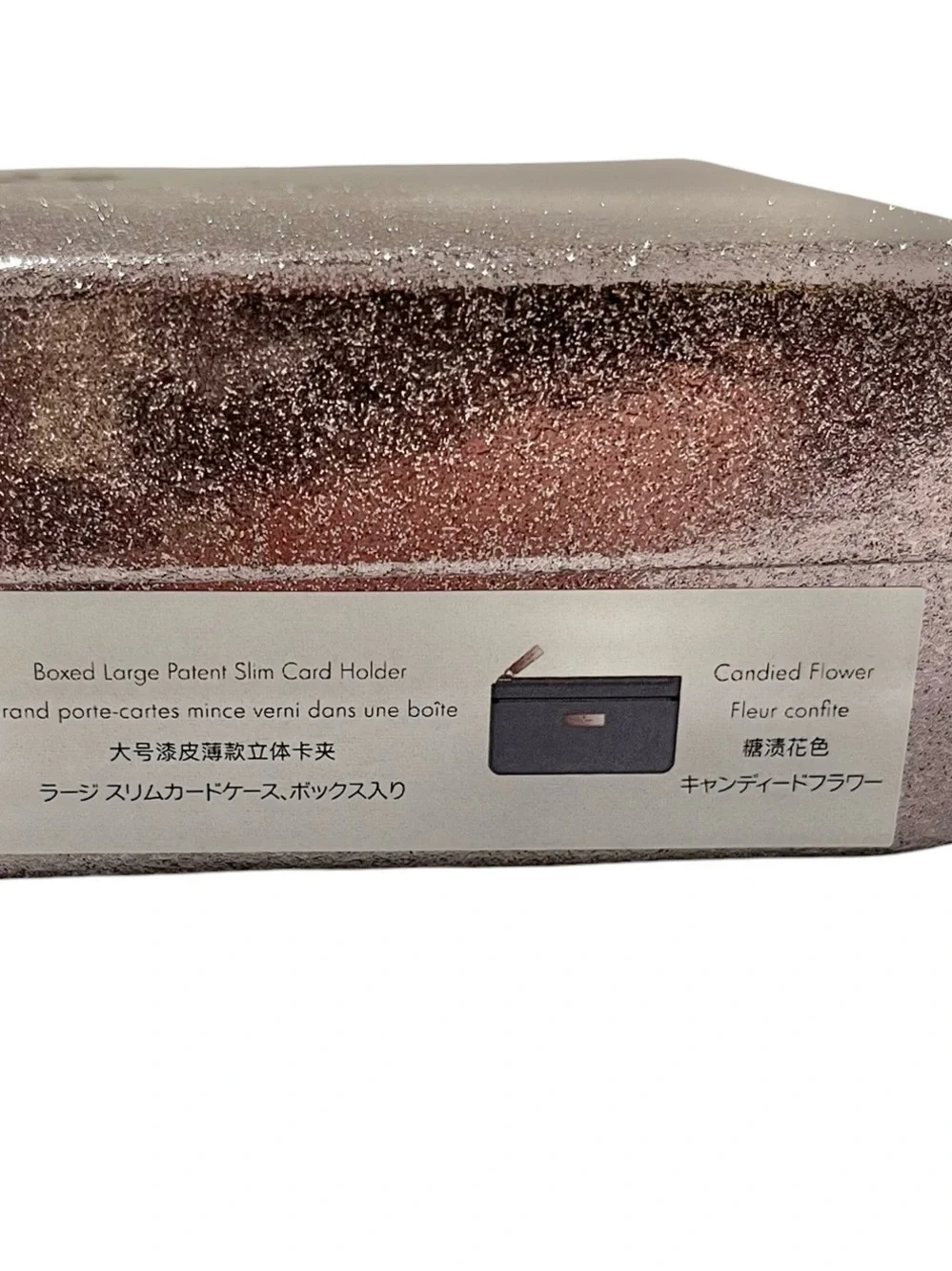 kate spade Lavender Metallic Wristlet NIB